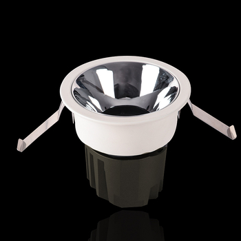 Корпус за тръбен LED прожектор, антиотражаващ downlight, серия C12, алуминиев литейен корпус, прахово боядисана повърхност, без главна лампа