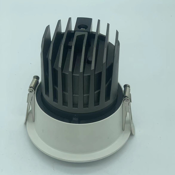 Корпус за тръбен LED прожектор, антиотражаващ downlight, серия C12, алуминиев литейен корпус, прахово боядисана повърхност, без главна лампа