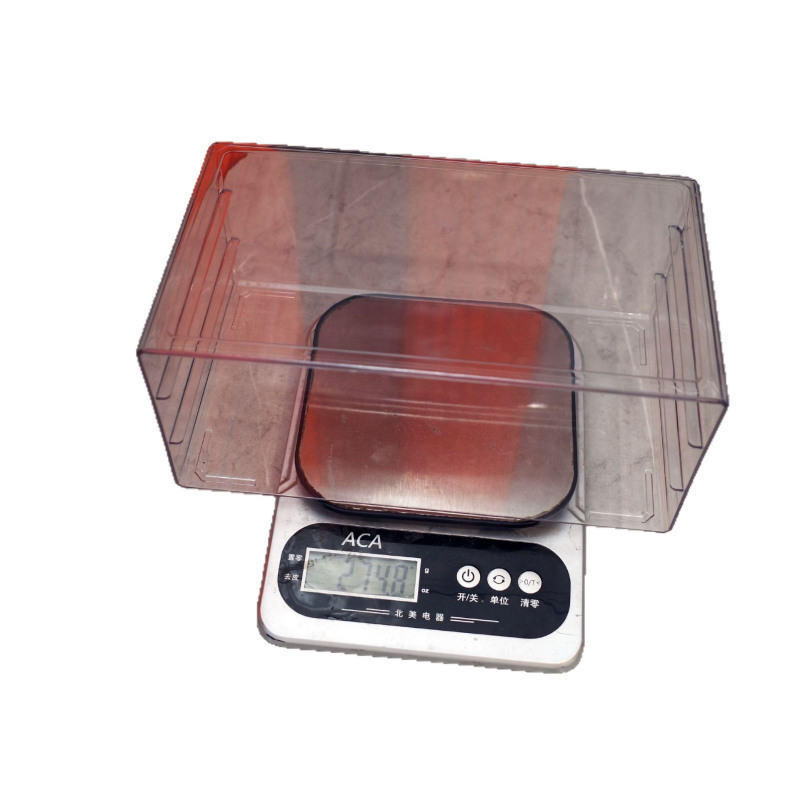 Прозрачна витрина за бижута с 3–5 слоя, PET корпус, кутия за съхранение с голям капацитет