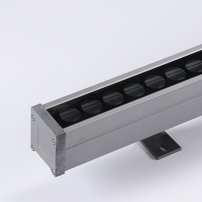 WD-X5158 LED sieninės plovimo lempos korpusas — 36W, aviacijai skirtas aliuminio T6063, anoduotas ekologiškas paviršius, atsparus vandeniui korpusas, užsakymų tvarkymas