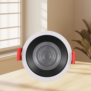 COB serijos LED lubų šviestuvų korpusas iš liejamojo aliuminio, miltelinis dažymas, modeliai COB-55/65/75/95, suderinamas šviesos šaltinis tipas 020