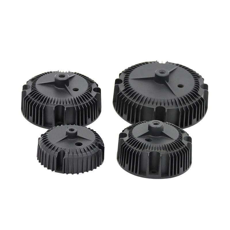 LED kasybos lemputė su UFO aliuminio gaubtu; aliuminio korpusas; šviesos šaltinis: SMD patch; apdorojimo technologija: ekstrusija, formavimas, oksidavimas, pjovimas; pritaikymas pagal užsakymą