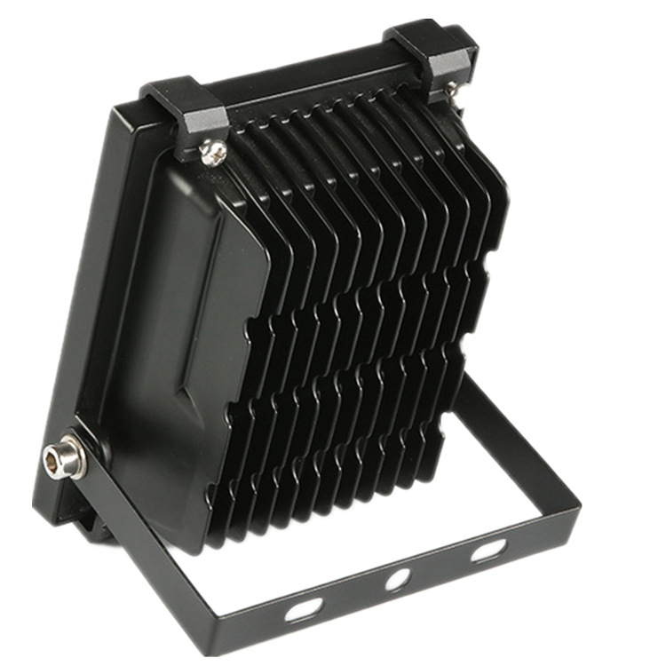 LED šviestuvas lauko naudojimui su integruotu korpusu ir klipu – 10W/20W, liejimo aliuminio korpusas, paviršius purškiamais dažais