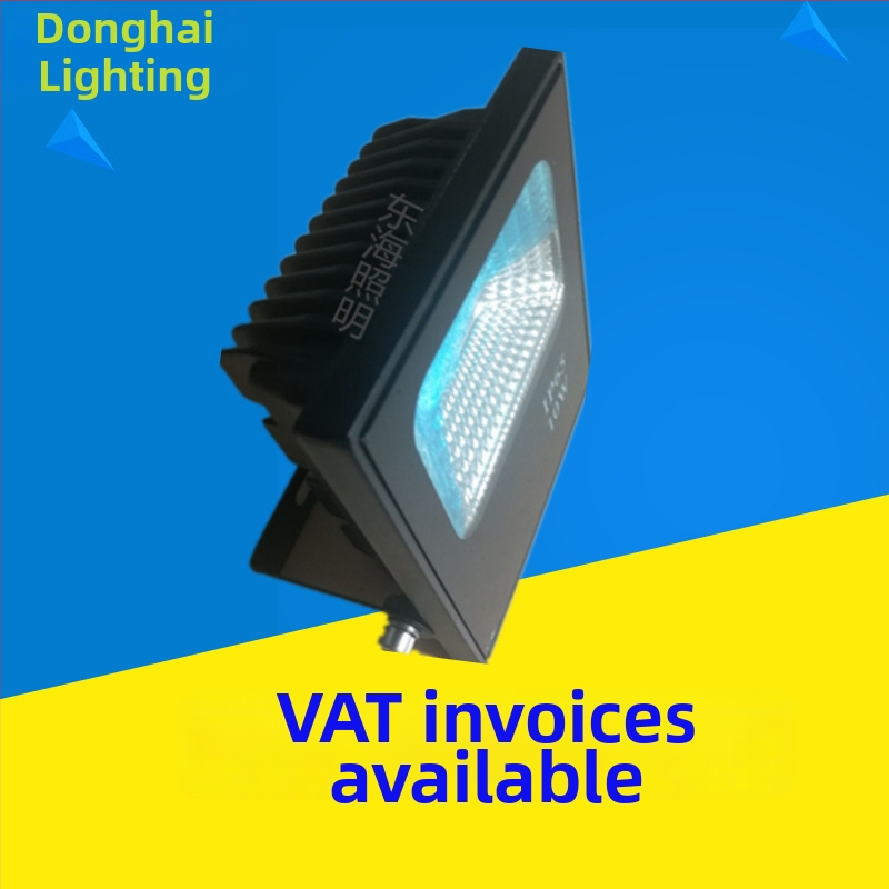 LED šviestuvas lauko naudojimui su integruotu korpusu ir klipu – 10W/20W, liejimo aliuminio korpusas, paviršius purškiamais dažais