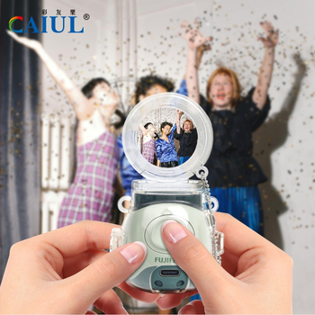 Carcasă pentru cameră Instax Pal Fuji CAIUL, din PC, design cristal