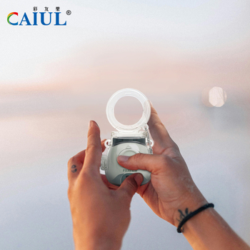 Carcasă pentru cameră Instax Pal Fuji CAIUL, din PC, design cristal