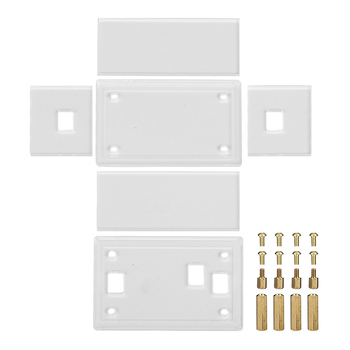 Modul de alimentare LM2596 – carcasă șasiu din acrilic pentru montaj DIY (Brand: LQSC, Model: LM2596 shell, Tip: Carcasă șasiu, Material: Acrilic)