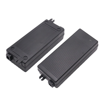 Калъф за захранващ адаптер — PC/ABS+PC, настолен и стенен монтаж, двойни изходни кабели, LED индикатор, модел SDL-9139