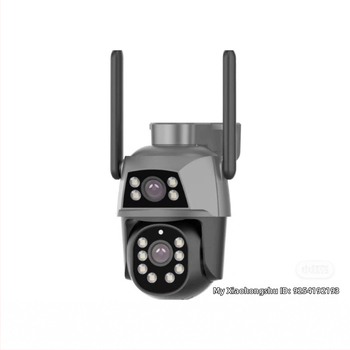 Apaļš plastmasas korpuss novērošanas kamerai ar zemu enerģijas patēriņu un aizsardzības piederumiem