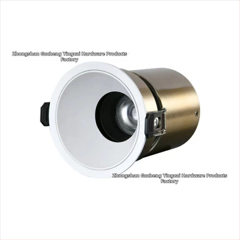 LED downlight su COB, liejimo aliuminio korpusas, model TD16-4.5inch, tinkami prekybos centrams, ligoninėms, viešbučiams ir namų luboms