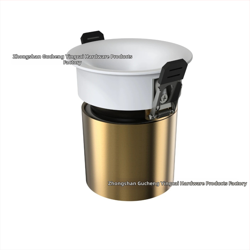 LED downlight su COB, liejimo aliuminio korpusas, model TD16-4.5inch, tinkami prekybos centrams, ligoninėms, viešbučiams ir namų luboms