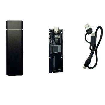 Carcasă mobilă pentru SSD din aliaj de aluminiu – Xrcgbz, model: semifabricat, compatibil OEM