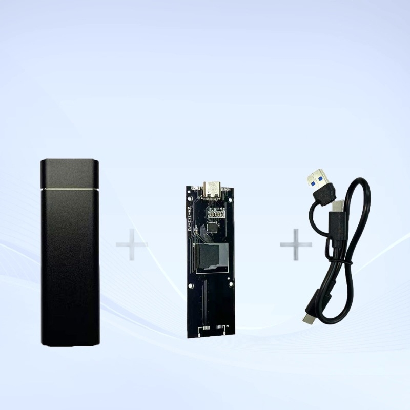 Carcasă mobilă pentru SSD din aliaj de aluminiu – Xrcgbz, model: semifabricat, compatibil OEM