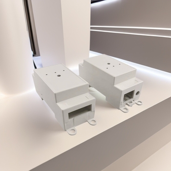 Βιομηχανικό περίβλημα Ethernet για gateway ελέγχου ράγας με θύρα RJ45 και RS-485, ABS υλικό