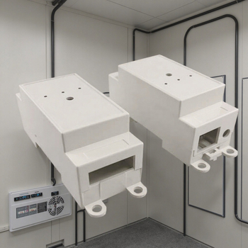 Βιομηχανικό περίβλημα Ethernet για gateway ελέγχου ράγας με θύρα RJ45 και RS-485, ABS υλικό