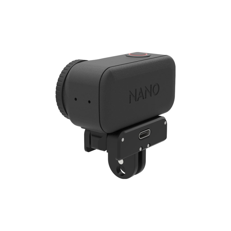 Adaptor magnetic pentru Osmo Action, din metal, reîncărcabil, model A489c, compatibil cu Osmo Action2/3/4/5 și Osmo 360 Action