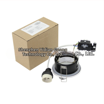 LED Cup laikiklis lubose, IP65 atsparus vandeniui, suderinamas su MR16 ir GU10 lemputėmis, su GU10 jungčių dėžute, korpusas iš cinko lydinio, skylės skersmuo 70 mm