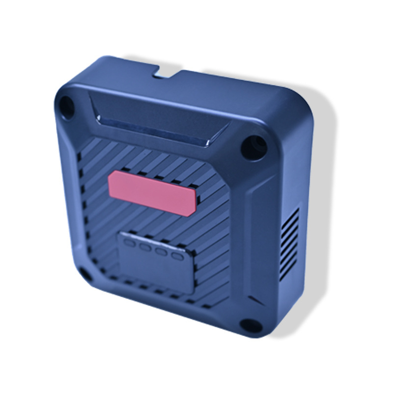 Пластмасов корпус за електронни инструменти, ABS/PC/PP материал, Модел 01, Код на продукта SLX-221, Инжекционно формоване с отваряне на форми, маслено покритие, ситопечат, лазерно гравиране