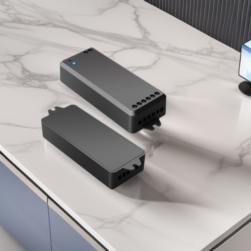 Carcasă pentru dimmer LED strip, carcasă ABS pentru reglare wireless, control dual, întrerupător WiFi cu comandă vocală