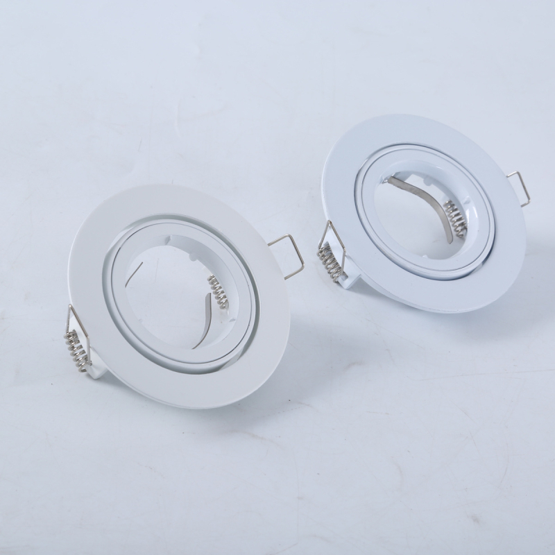 LED lubos dangtelis MR16/GU10, aliuminio lydinio lempos gaubtas, modelis 008, tinkamas viešbučiams, namų interjerams ir prekybos centrams