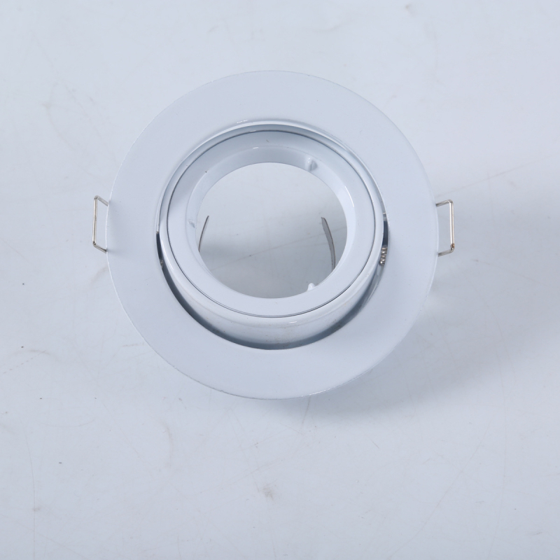 LED lubos dangtelis MR16/GU10, aliuminio lydinio lempos gaubtas, modelis 008, tinkamas viešbučiams, namų interjerams ir prekybos centrams