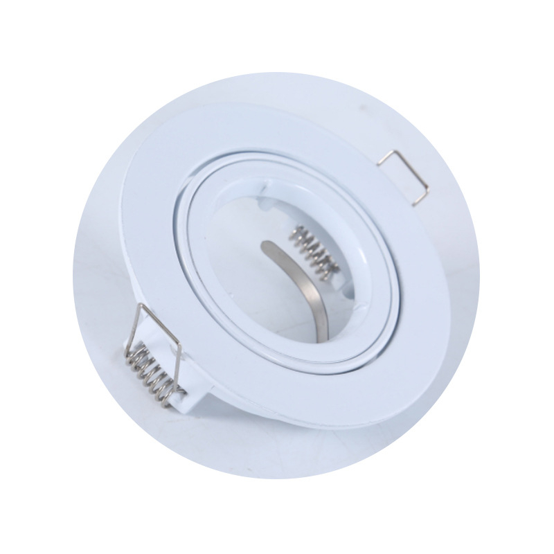 LED lubos dangtelis MR16/GU10, aliuminio lydinio lempos gaubtas, modelis 008, tinkamas viešbučiams, namų interjerams ir prekybos centrams