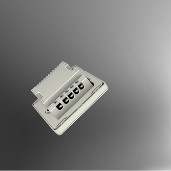 Carcasă pentru întrerupător principal, tip 86, design cu un singur buton, material PC/ABS, model 86DQB01, Lexinbao carcasă electronică