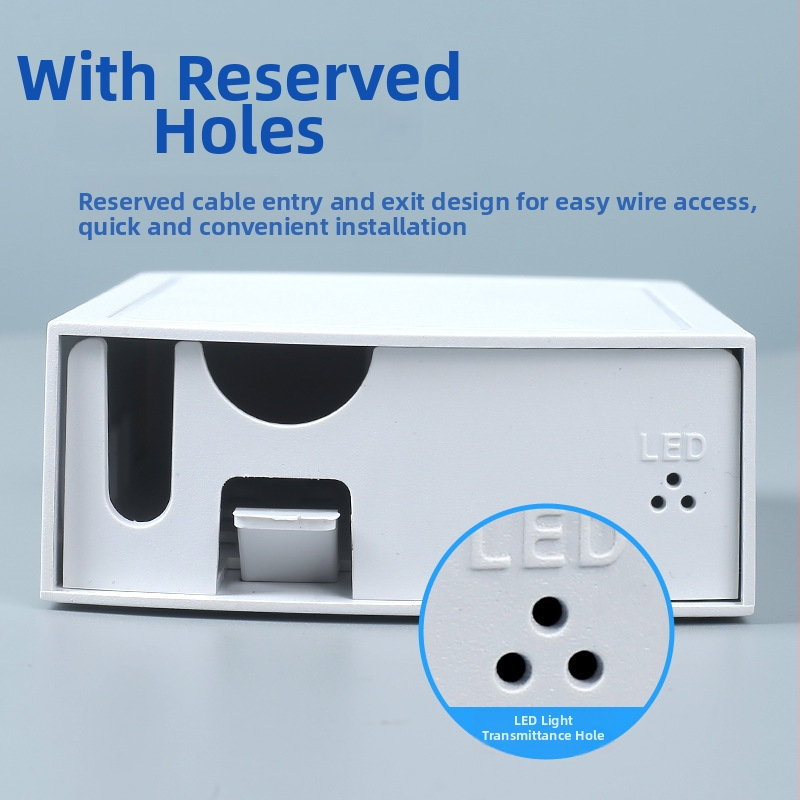 ZH-13 Išorinis atsparus vandeniui maitinimo korpusas iš inžinerinio plastiko