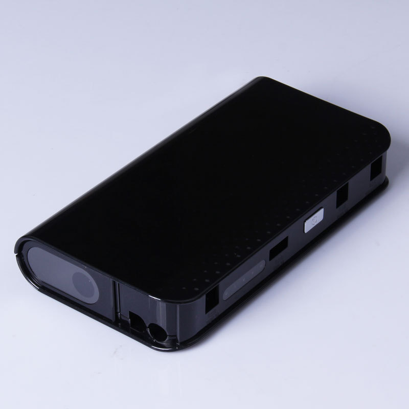 Sursă de alimentare pentru pornire automobil în carcasă LY (019-01), 12000mAh, cauciuc natural, finisaj UV pe suprafață și pe partea de jos, origine Shenzhen