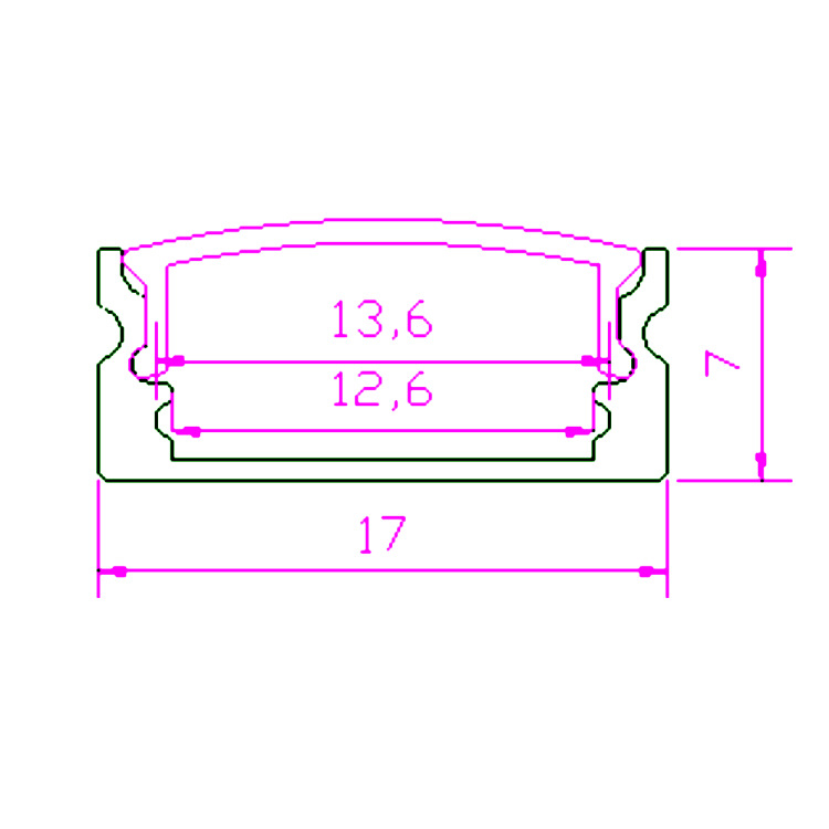 LED apšvietimo priedas su plastmasiniu korpusu, modelis HD590-D, medžiaga PC, paviršiaus apdorojimas: plastinės įpurškimo liejimas, suderinamas su LED šaltiniu