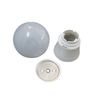 LED lemputė D50, PC korpusas, matinė paviršiaus danga, suderinama su SMD patch šaltiniais