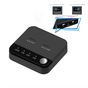 M.2 SATA/NVMe Μονάδα Κλωνοποίησης - Έως 2 TB, 10 Gbps, ABS, OEM