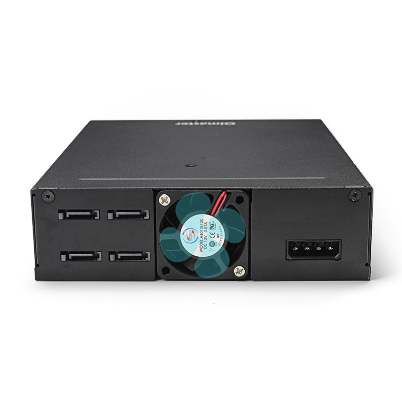 Cjelokupno metalno kućište za 4 HDD-a s integriranim optičkim pogonom i ventilatorom, SATA 6Gbps, podržava do 6TB, OEM-kompatibilno