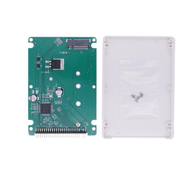 Αντάπτορας M.2 NGFF σε IDE 2,5'' με θήκη δίσκου, MCA350, πλαστικό περίβλημα, OEM επεξεργασία