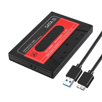 Deep Fox vanjska kutija za SATA disk 2.5-inch — USB 3.0, podržava do 6 TB, brzina prijenosa 5 Gbps