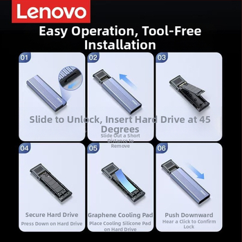 Vanjska NVMe/SATA kućišta za laptop K02 – Type-C, NVMe 10Gbps / SATA 5Gbps, aluminijska legura, 2TB