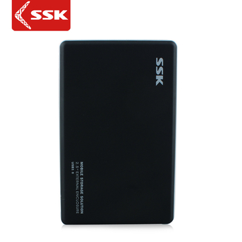 SSK V300 Εξωτερική θήκη USB 3.0 SATA για δίσκο, έως 2 TB, μεταλλικό αμμοβολημένο περίβλημα, OEM, 1 έτος εγγύηση