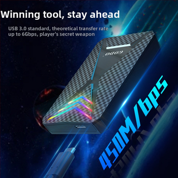 GODO vanjsko SATA kućište za tvrdi disk, GD25627, USB 3.0, do 6TB, ABS+PC kućište