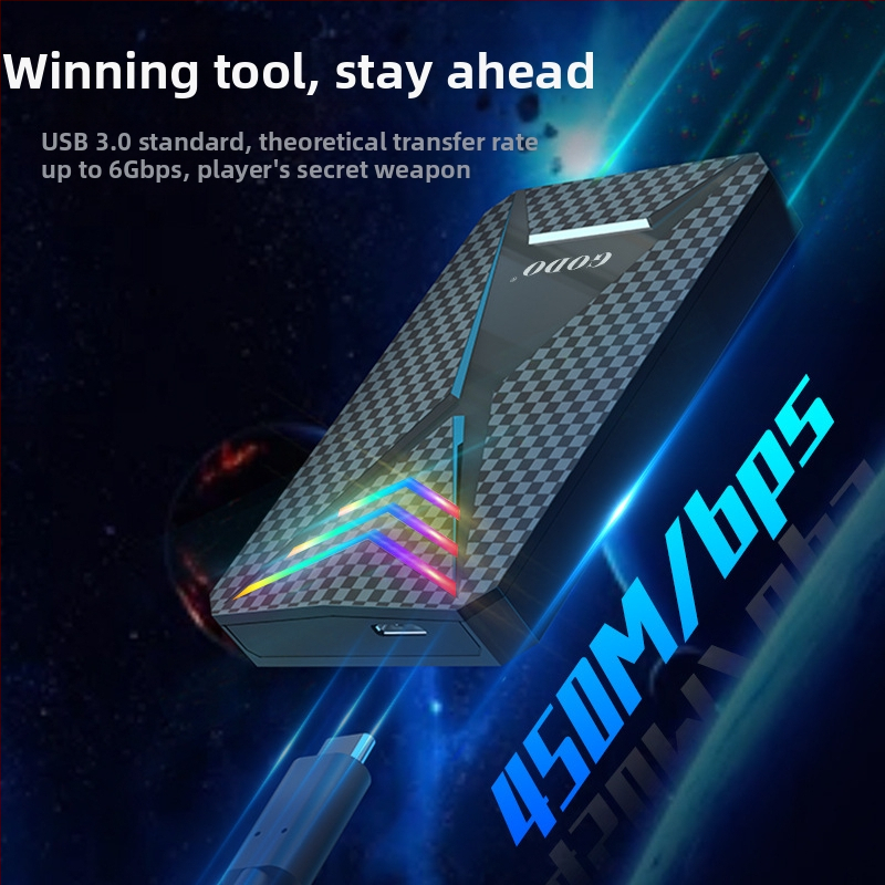 GODO vanjsko SATA kućište za tvrdi disk, GD25627, USB 3.0, do 6TB, ABS+PC kućište