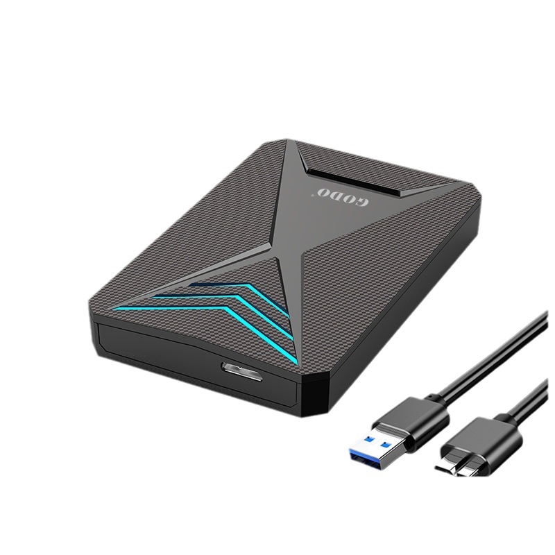 GODO vanjsko SATA kućište za tvrdi disk, GD25627, USB 3.0, do 6TB, ABS+PC kućište