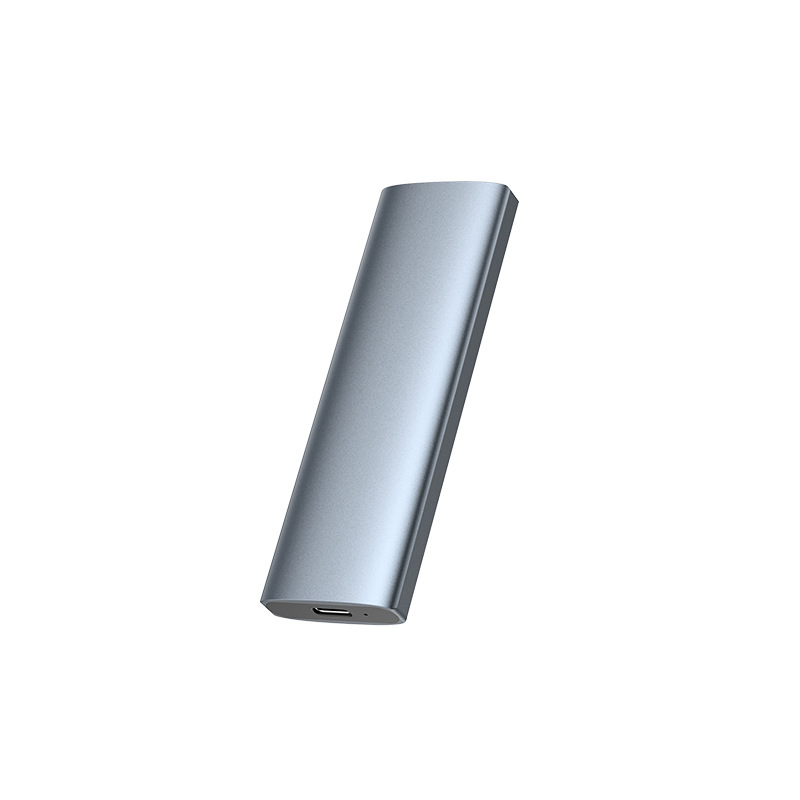 M.2 SSD púzdro so dvojitým protokolom NVMe/NGFF, hliníkový plášť, USB-C 10Gbps, kapacita 4TB, OEM spracovanie