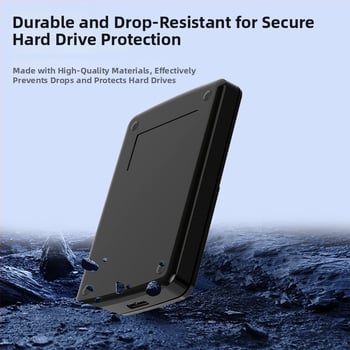 Externé puzdro na 2,5-palcové disky s dvomi priehradkami USB 3.0 pre SATA pevné disky (podporuje až 6TB; USB 3.0 až 5Gbps; puzdro z ABS plastu)