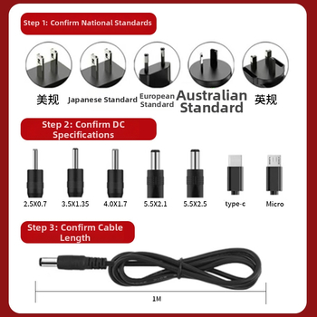 5V2A maitinimo adapteris tinklo įrenginiams – sieninis montavimas, FCC sertifikuotas, perjungiamasis maitinimo šaltinis, 10W