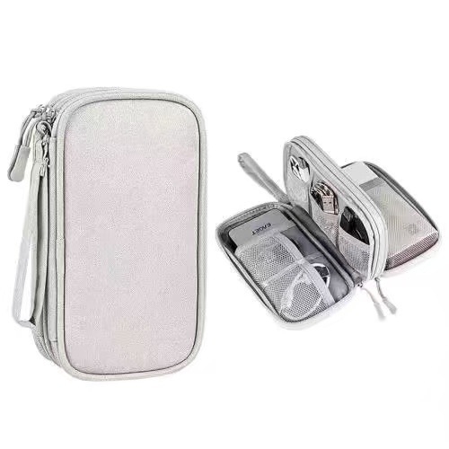 Višestruki organizator elektronike: zaštitna torbica za tvrdi disk, power banku, USB flash disk, slušalice i kabeli