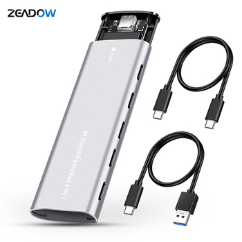 Zeadow ZD-M2350 Kućište SSD M.2 NVMe/NGFF USB 3.1, aluminijski legura, do 2TB, 10Gbps