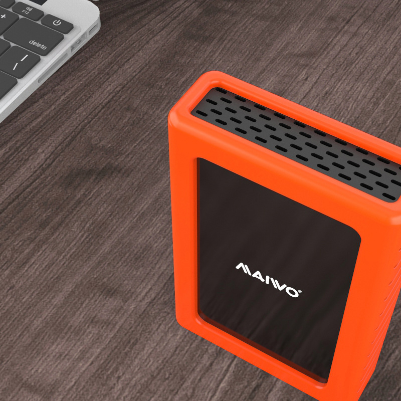 Maiwo KS01 Διπλής δίσκου περίβλημα σιλικόνης για σκληρό δίσκο – OEM, 1 έτους εγγύηση