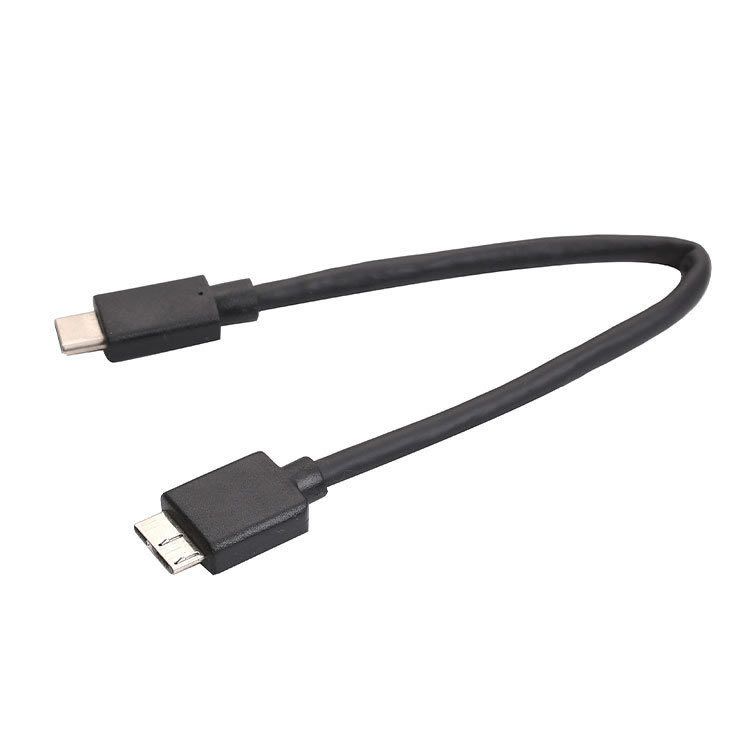 USB-C na Micro-B kabel za prijenos podataka za notebook, bakreni vodiči, injektirani konektori, USB 3.1