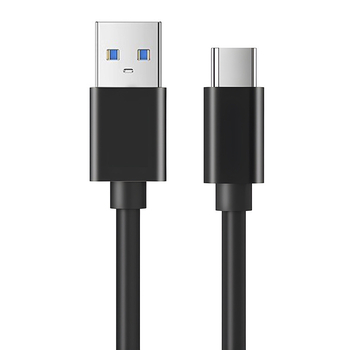 Καλώδιο δεδομένων USB-C με γρήγορη φόρτιση, διασύνδεση USB-C, μεταφορά έως 10 Gbps, έως 3A, PVC, ένας συνδετήρας