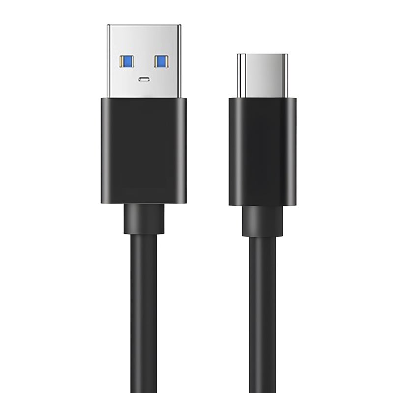 Καλώδιο δεδομένων USB-C με γρήγορη φόρτιση, διασύνδεση USB-C, μεταφορά έως 10 Gbps, έως 3A, PVC, ένας συνδετήρας