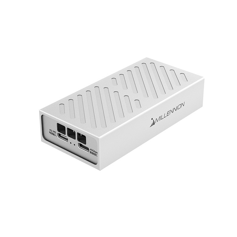Carcasă externă NVMe SSD USB4 – Maihelun 8143, aliaj de aluminiu, USB4 40Gbps, până la 8TB, 3800 MB/s